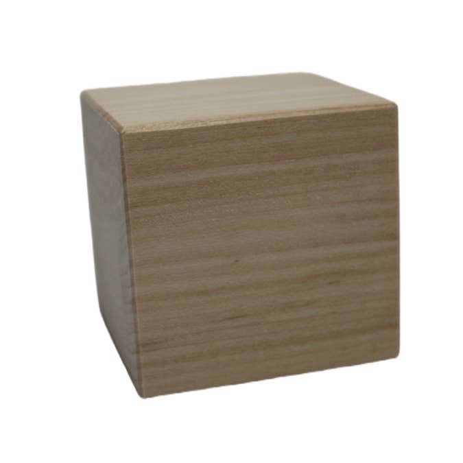 West Coast General Store - Wholesale Wood Toy - Kids - Amsterdam 825 Houten blok (6x6x6cm)1