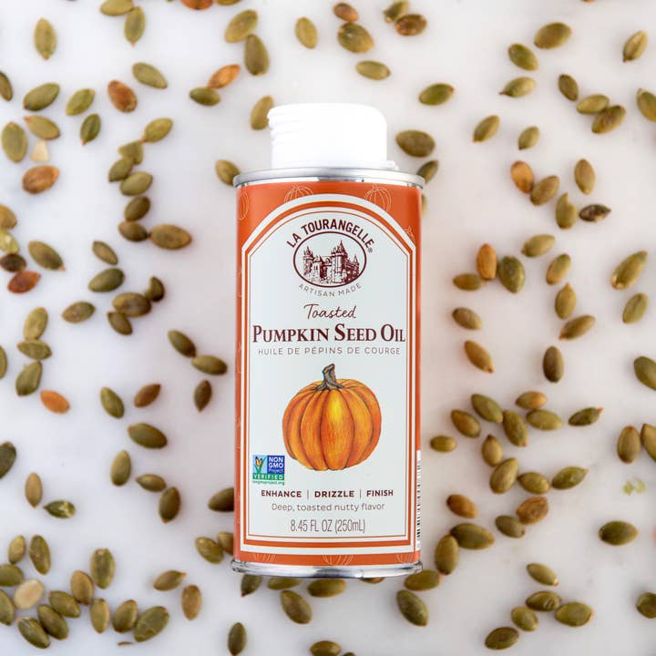 La Tourangelle - Wholesale Cooking Oil - La Tourangelle Toasted Pumpkin Seed Oil, 8.45 Fl Oz- 6 Units
