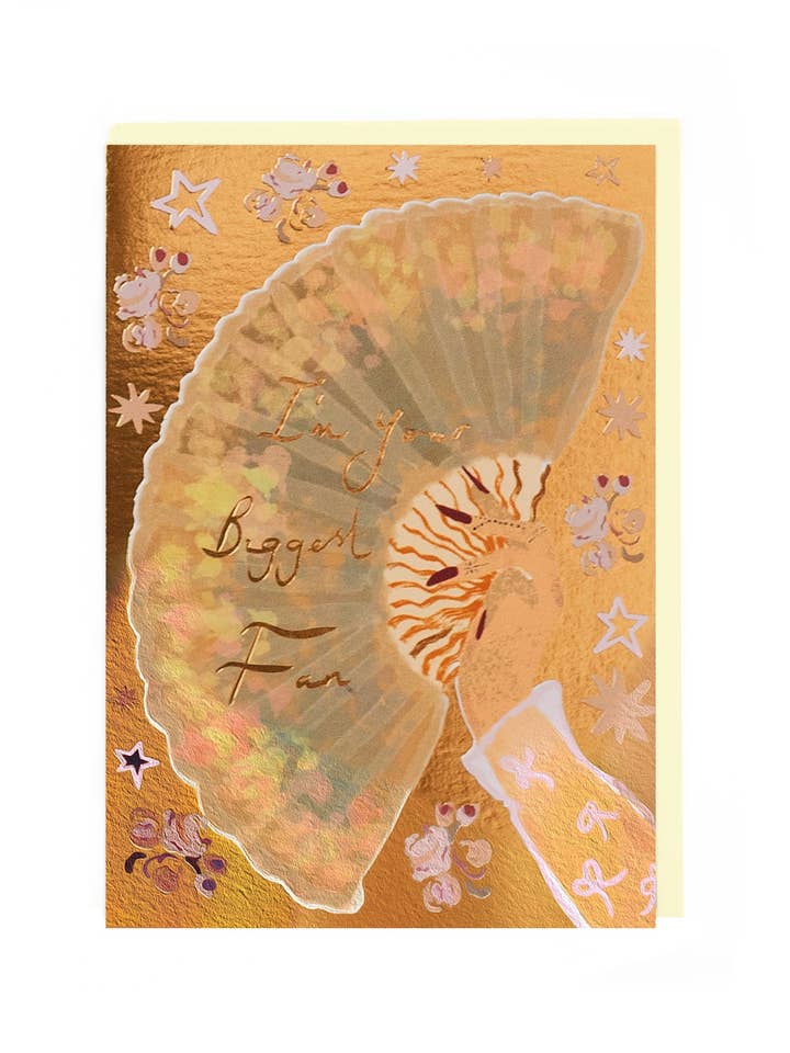 BIGGEST FAN for wholesale by Cath Tate Cards