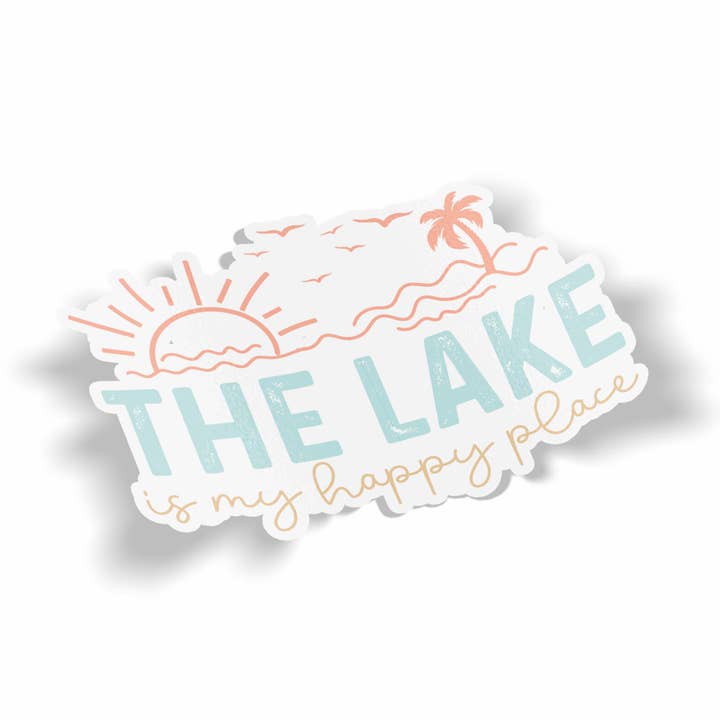 The Lake is My Happy Place for wholesale by JE Creates
