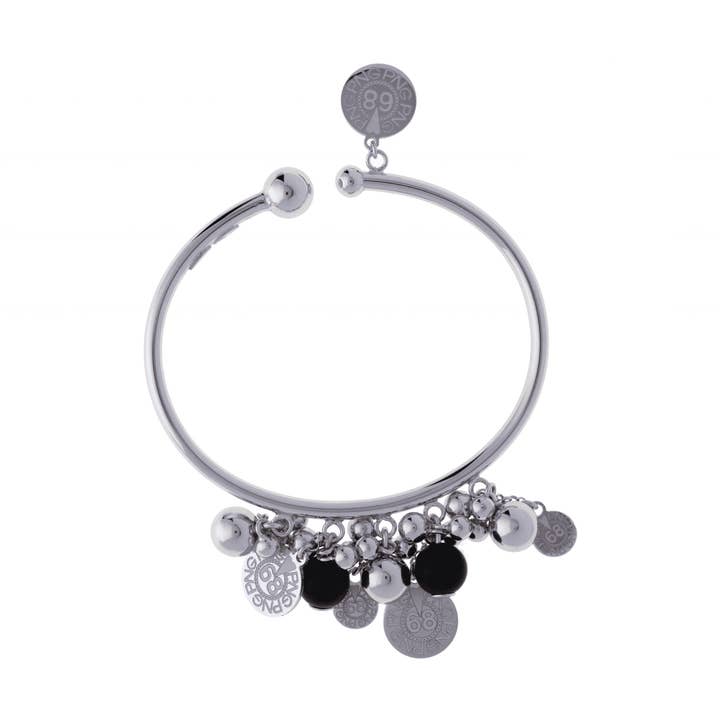DANCE OF LIFE BRACELET SILVER PLATED RHODIUM, HANDMADE ITALY per la vendita all'ingrosso da parte di PNG68