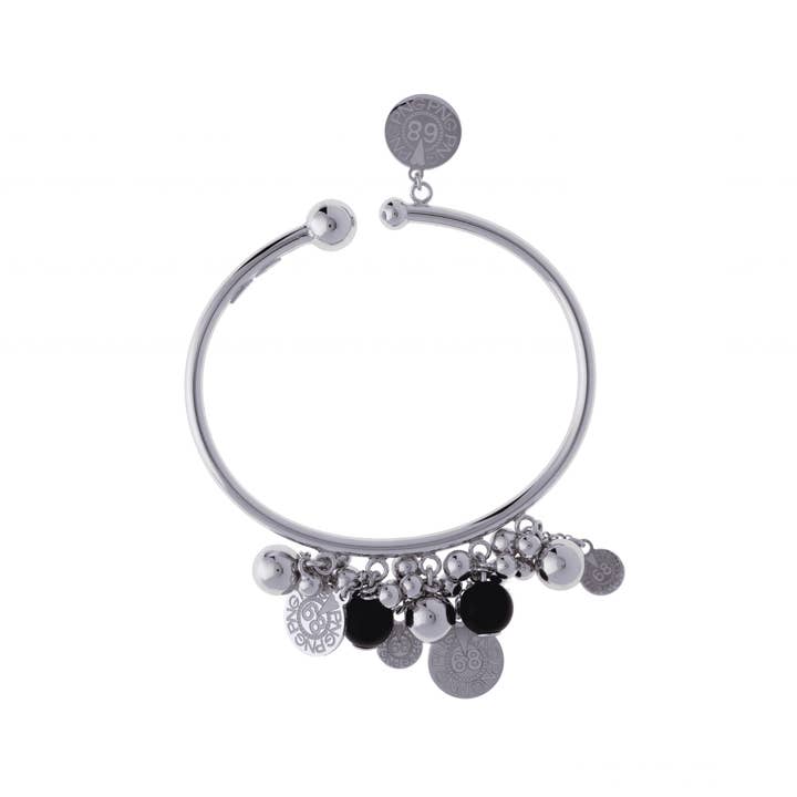 DANCE OF LIFE BRACELET SILVER PLATED RHODIUM, HANDMADE ITALY for wholesale by PNG68