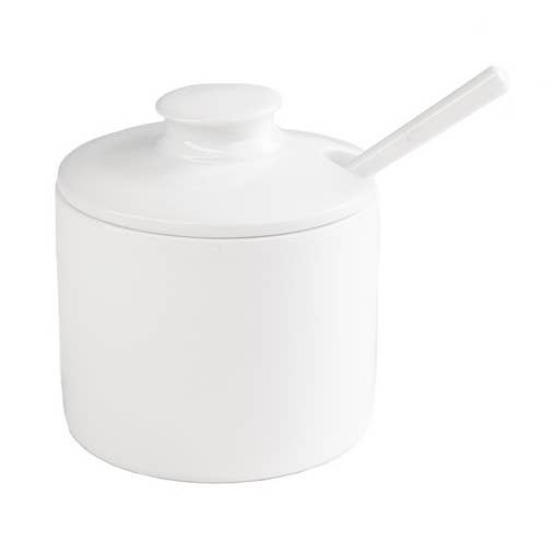 sugar jar with spoon pour la vente par Sögne - France