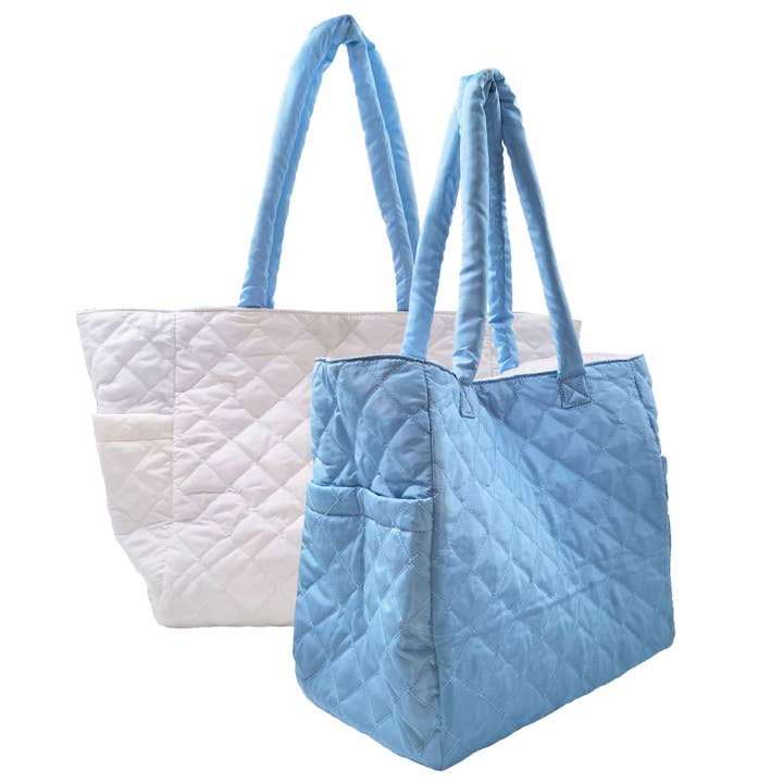 K. Carroll Accessories - Wholesale Tote Bag - Women's - Large Reversible Nylon Tote- School Colors12