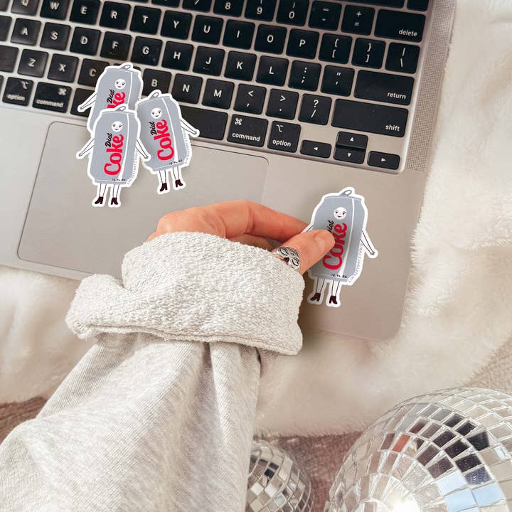 Lindsey Day Studio - Wholesale Sticker - Diet Coke Deanne Sticker, Funny Sticker, Food Sticker5