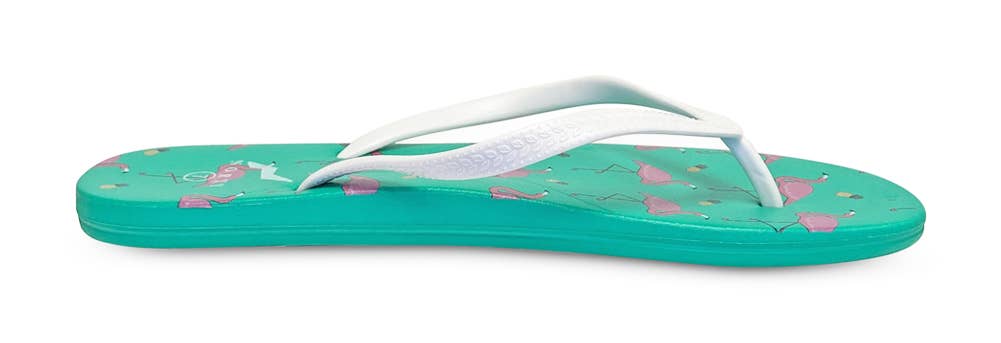 The Norty Brand - Vendita all'ingrosso Infradito - Donna - Norty Sandali Infradito Donna in EVA con Fenicotteri Preconfezionati 22017B2