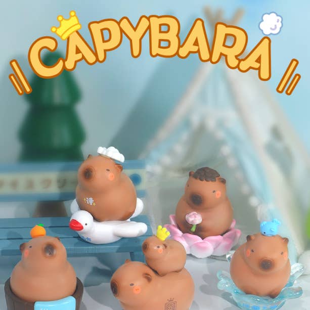 71046 Capybara Figurine Blind Box-4 for wholesale by BCmini