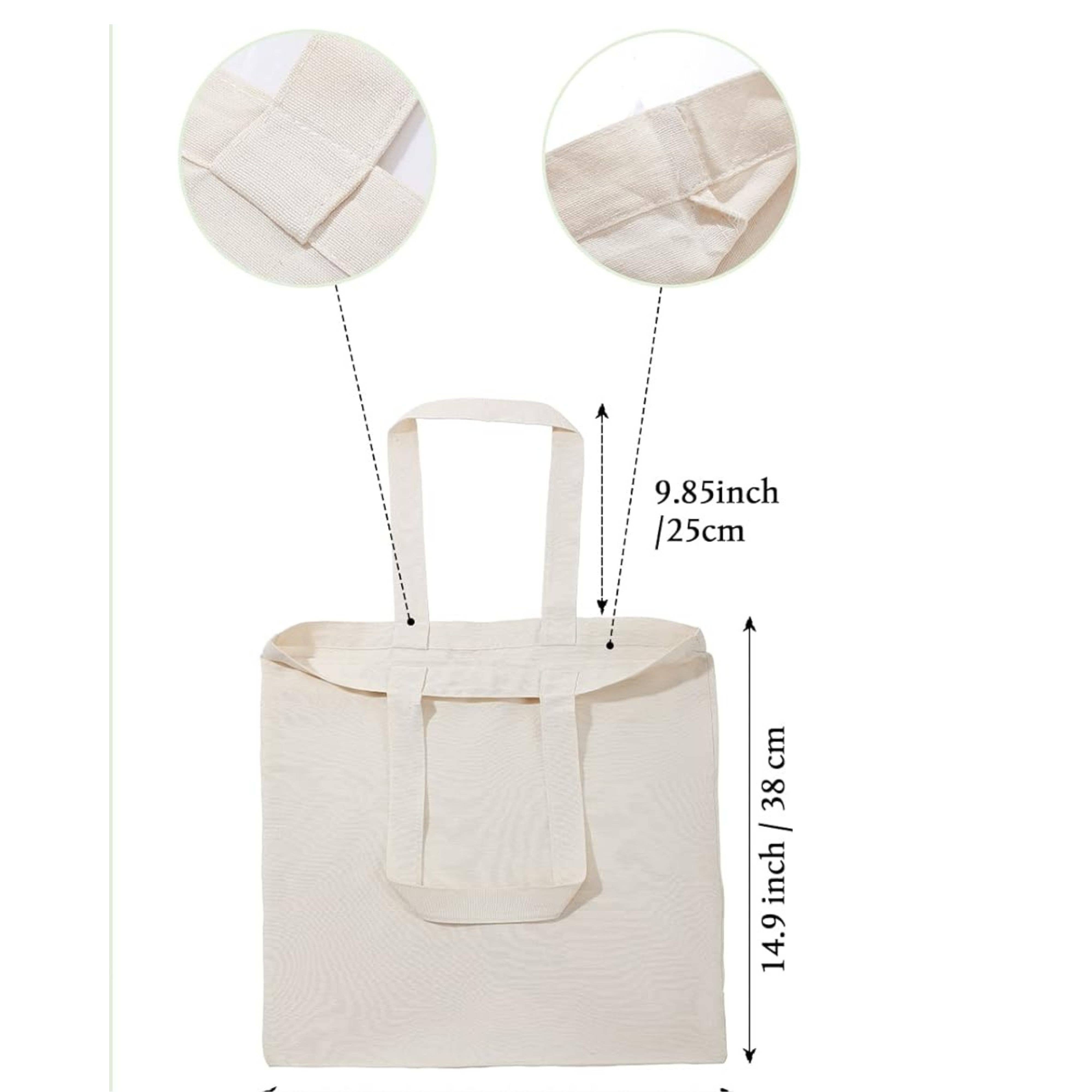 Magnifique Hearts - Venta al por mayor Bolsa grande - Unisex - Bolsas de tela de algodón en blanco para personalizar, impresión - (Leer descripción)2