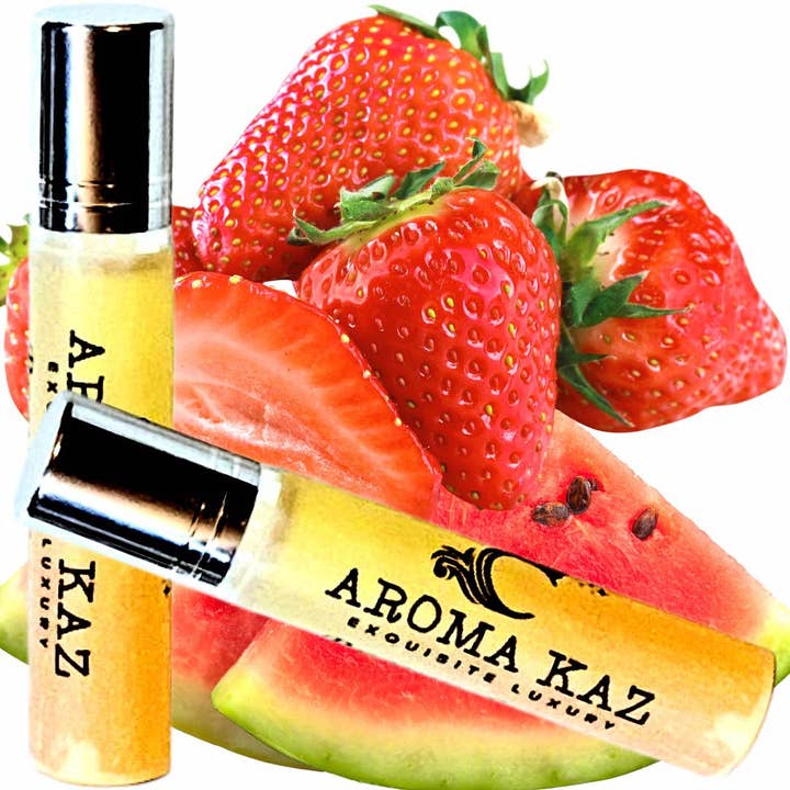 Parfum à bille Fraise Pastèque Huile parfumée pour la vente par Aroma Kaz