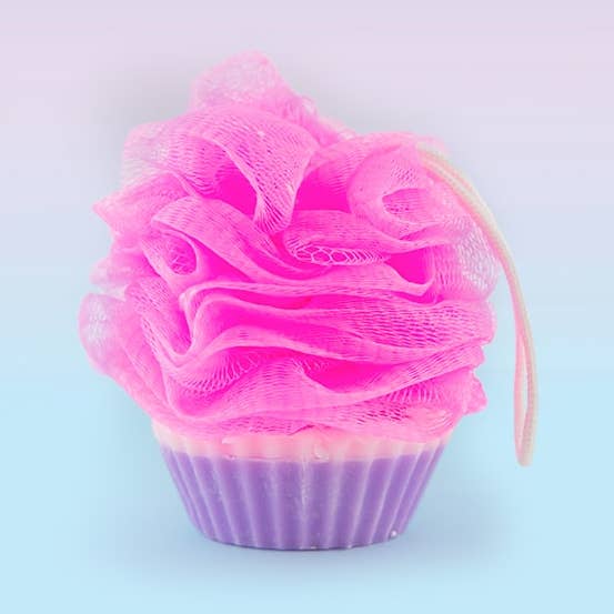 Savon Barre Loofah Rose pour la vente par Lola Soap