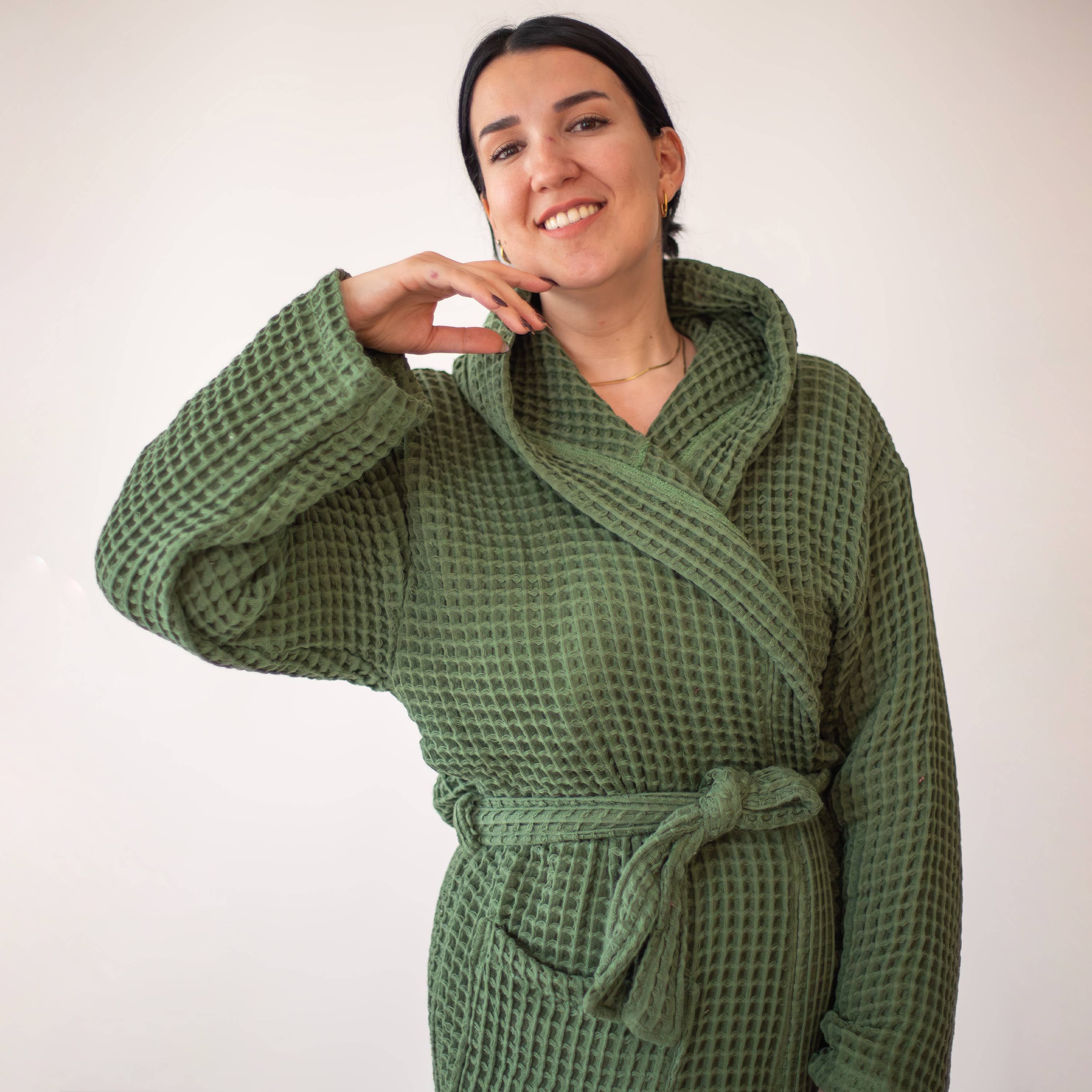 Vivamaison – Engroshandel Morgenkåbe - Unisex – Premium Vaflet Bomuld Badekåbe, Unisex Spa Komfort66