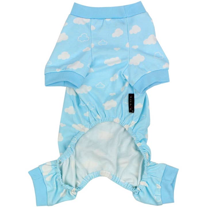 Parisian Pet® - Wholesale Pet Pajamas - Dog - Blue Cloud Pajama – Comfy & Warm Dog Pajamas for Bedtime1