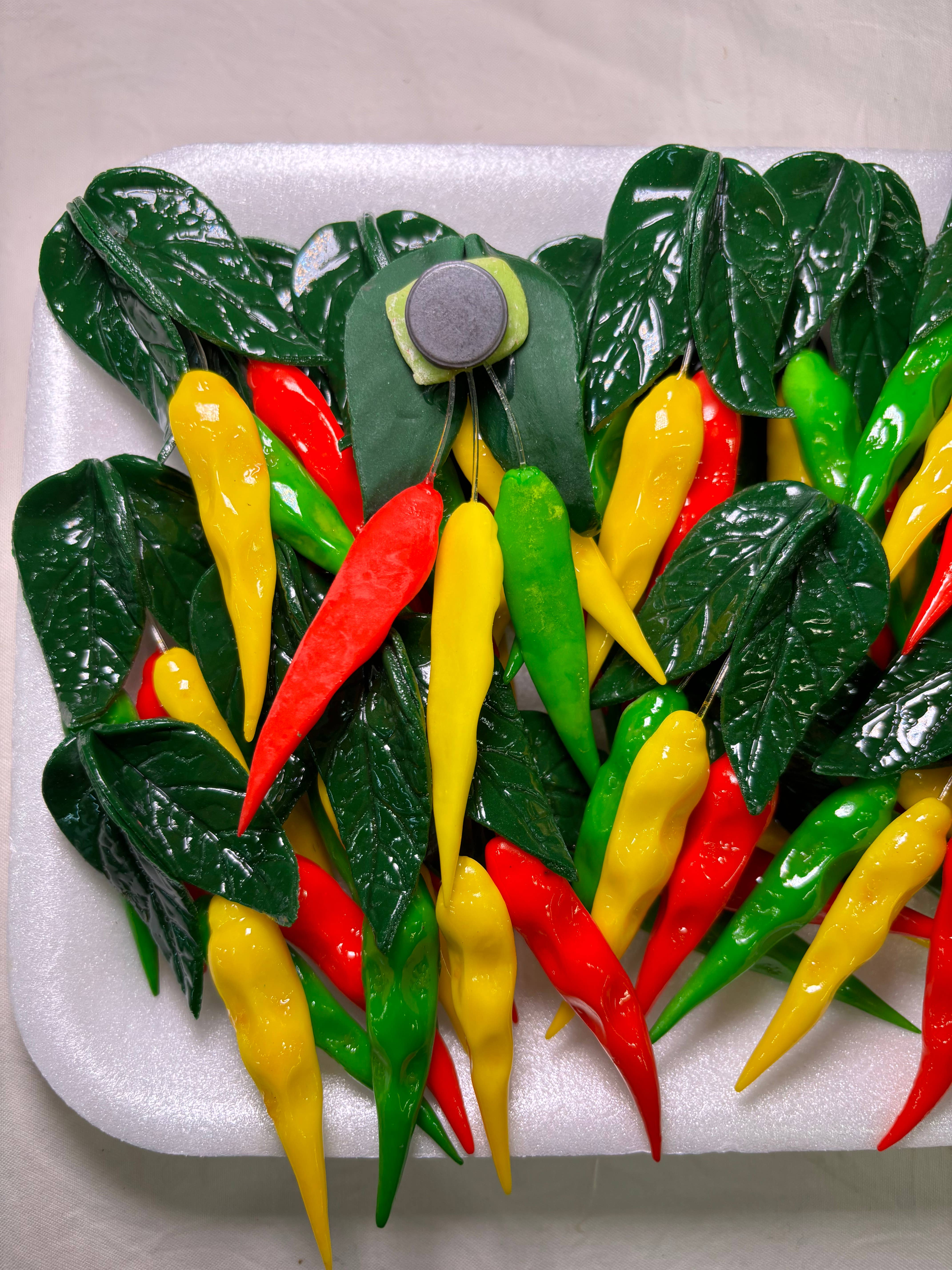 Magnets Market - Wholesale Magnet - Triple Chili Peppers Kitchen Magnet2