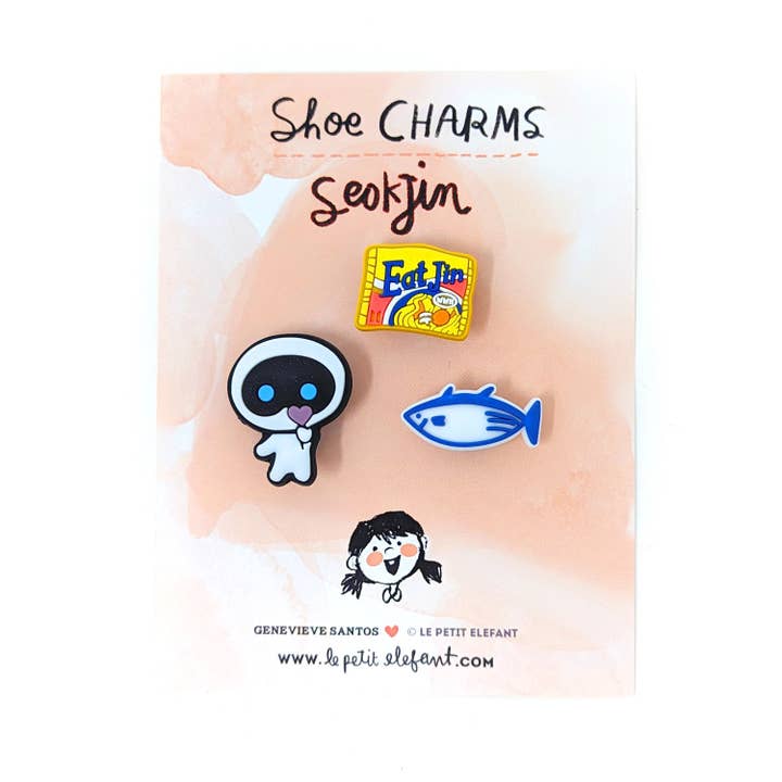 BTS Jin Charm Set for wholesale by Le Petit Elefant