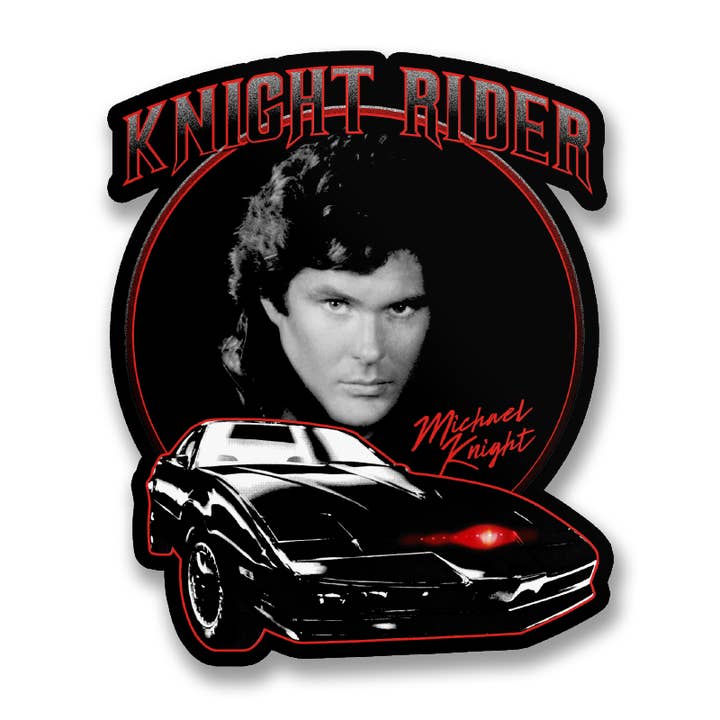 Hybris Production AB - Vente Autocollant - Autocollants Michael Knight et K.I.T.T.