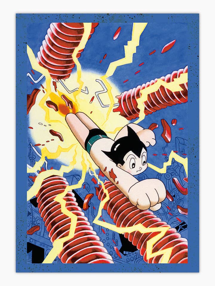 Astro Boy Electro konsttryck för wholesale av Threadheads