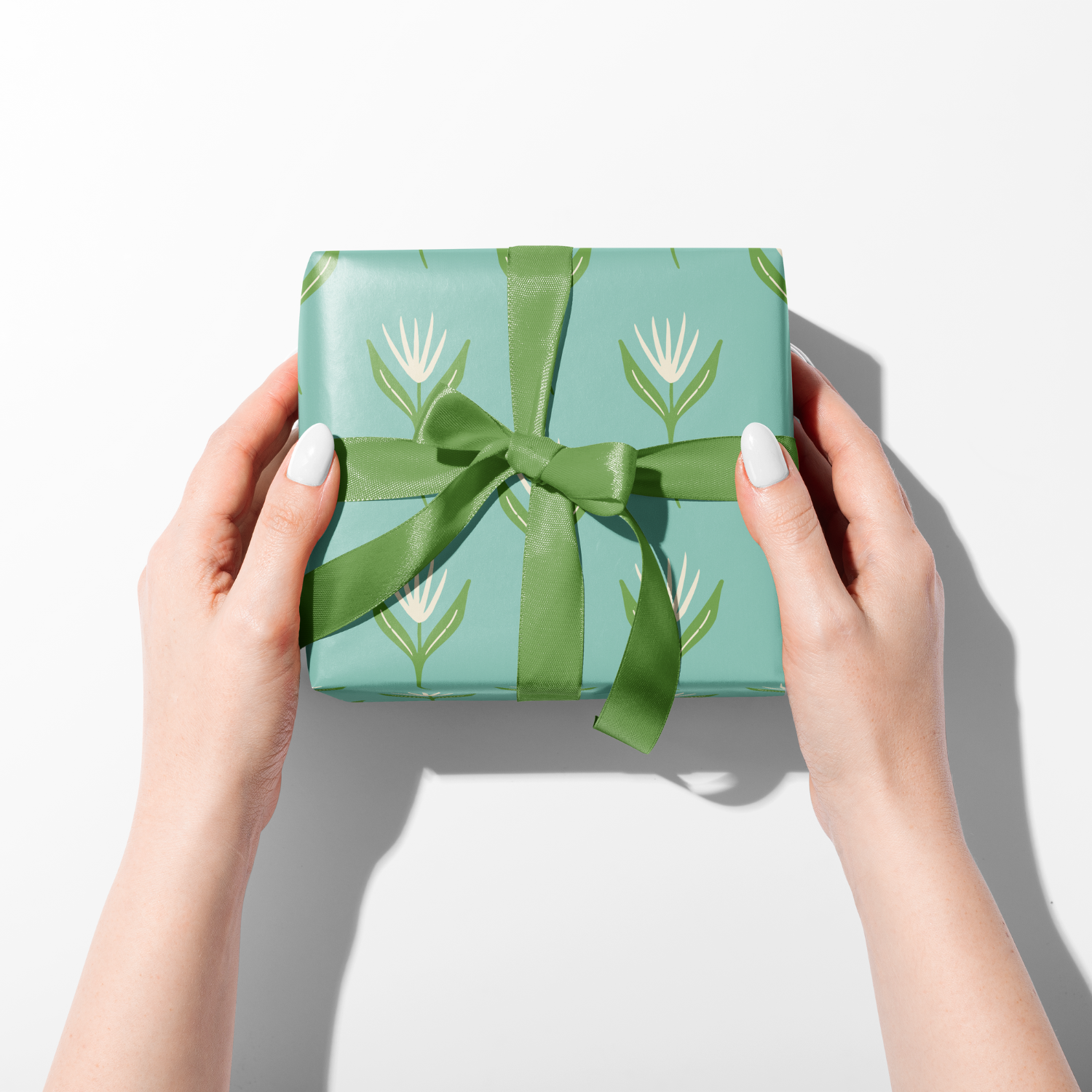 Rebecca Jane Woolbright - Wholesale Flat Wrap - Step Into Spring Wrapping Paper –Floral Gift Wrap (2 Sheets)2