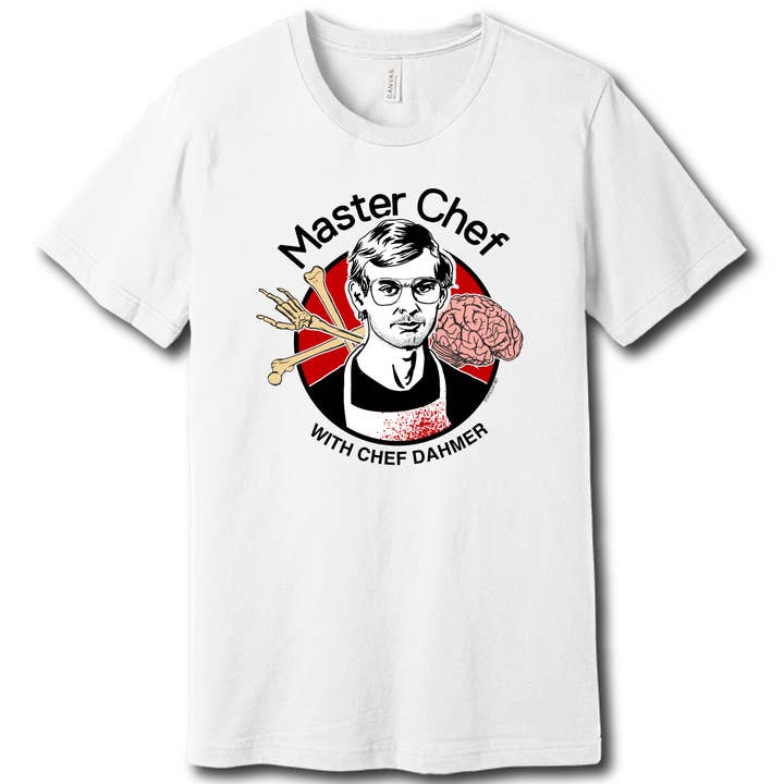 Master Chef with Chef Dahmer – Unisex Tee for wholesale by Static Cat Studio