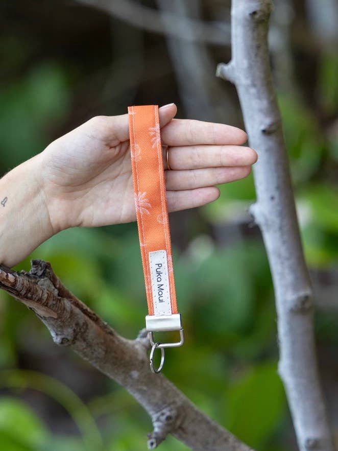 Coral Coconuts Keychain for wholesale by Puka Maui