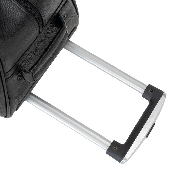 Greenwood Leather AU - Wholesale Luggage - Leather Trolly Bag Voyager - BLK6