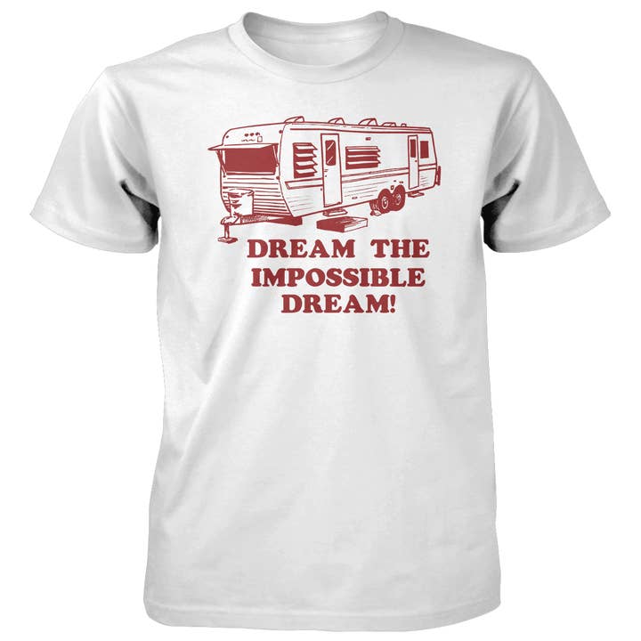 Sogna l'Impossibile - Maglietta in Cotone da 4,5 oz per la vendita all'ingrosso da parte di Jester Clothing Company