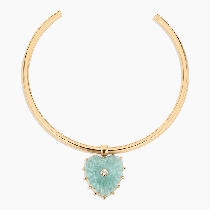 Malene Amazonite Choker Necklace for wholesale by THATCH