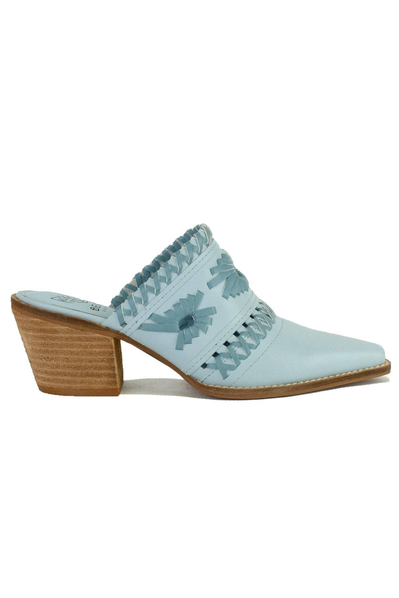 BEAST FASHION - Venta al por mayor Sandalias sin talón - Mujer - Mules de Tacón de Bloque Tejido TESSA-032