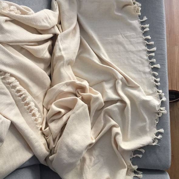 Tayf - Wholesale Throw Blanket - Konya Handmade 100% Organic Cotton Throw Blanket5