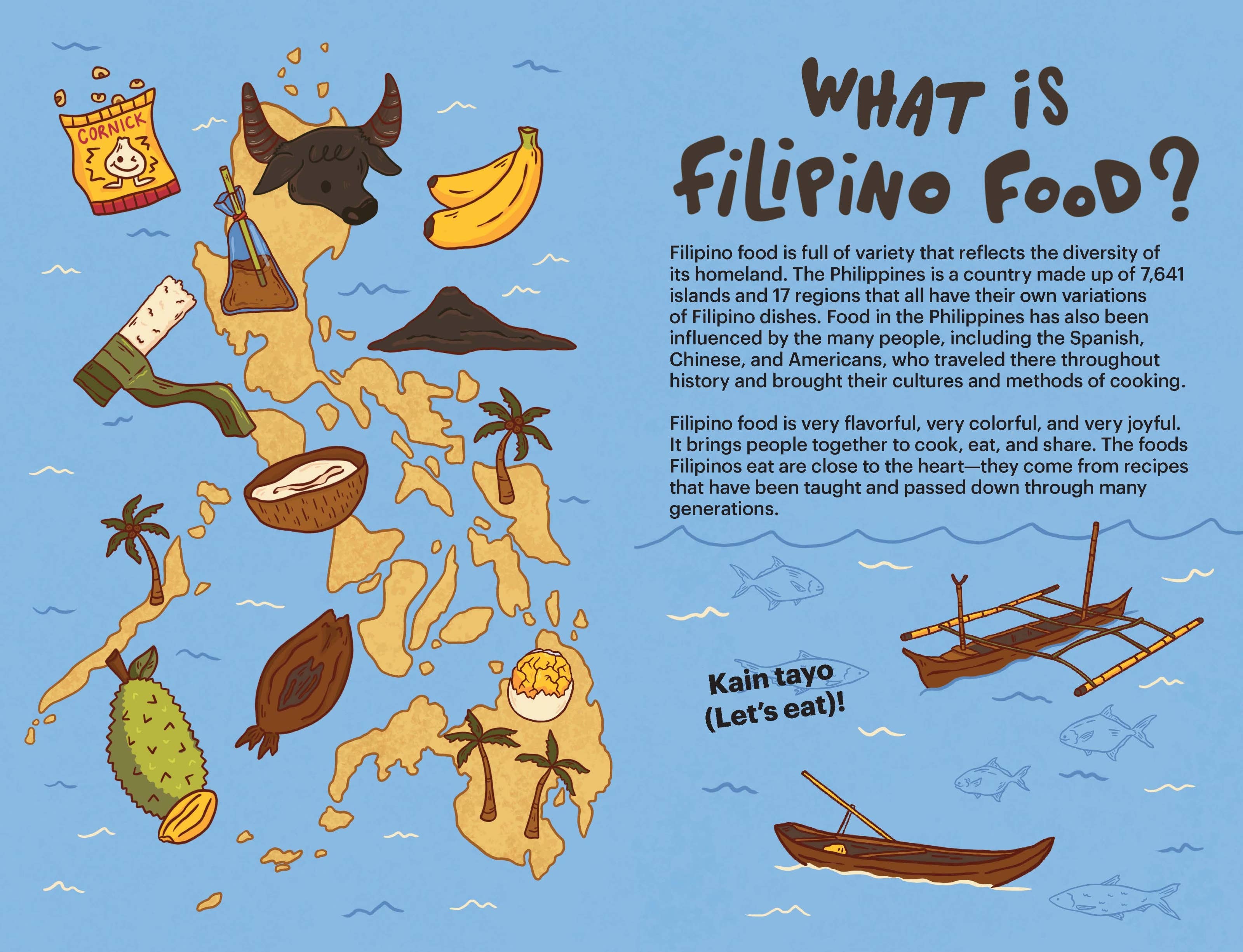 Gloo Books - Wholesale Preschool Book (3-5) - A Very Asian Guide to Filipino Food: Picture Book (Ages 3+)9