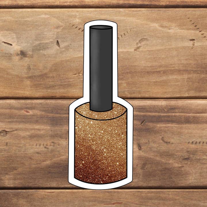 Makeup_Glitter neglelak klistermærke for engroshandel hos C3DAR Design