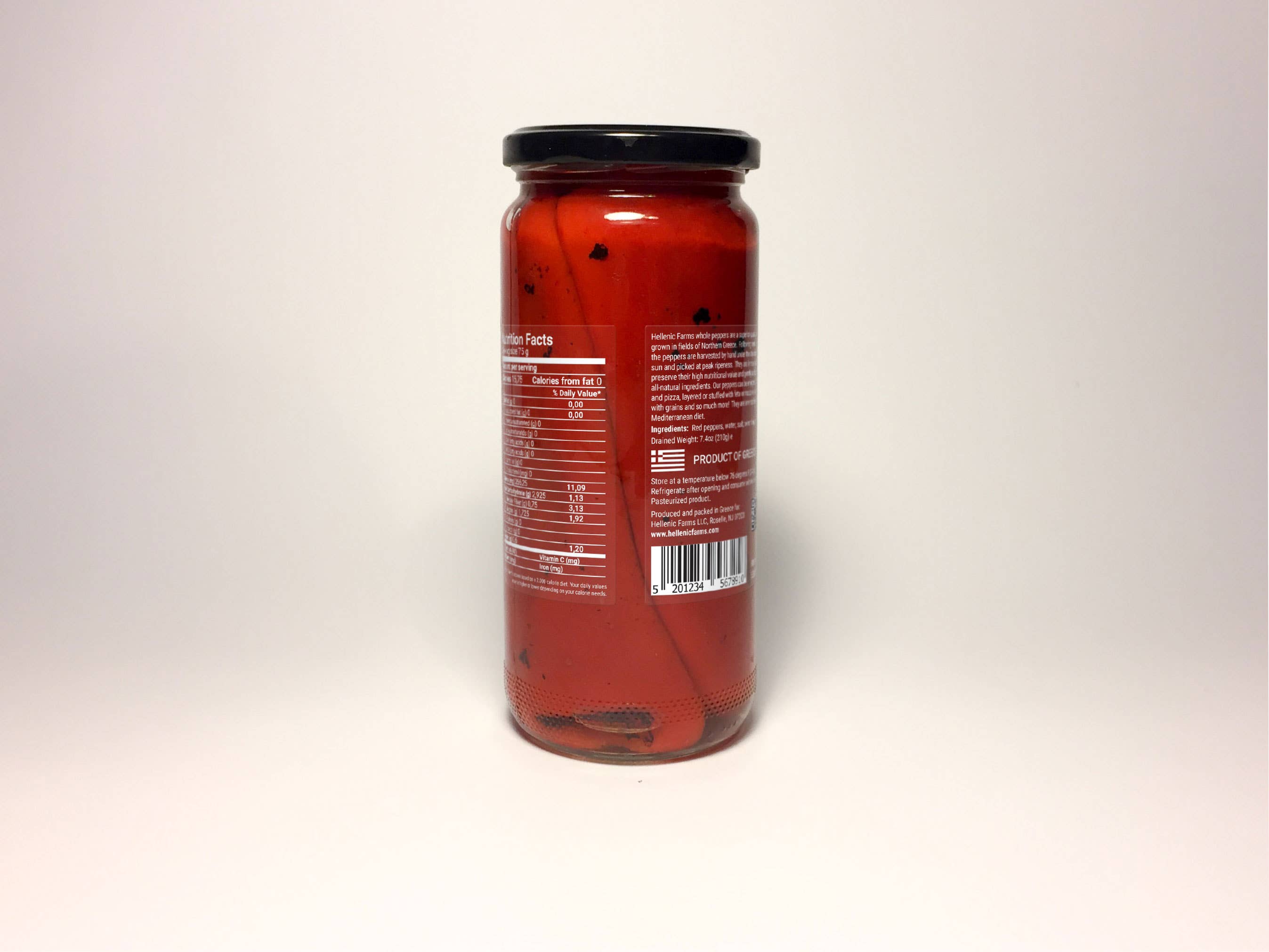 Hellenic Farms - Wholesale Pickled Vegetables - Hellenic Farms Greek Red Roasted Peppers1