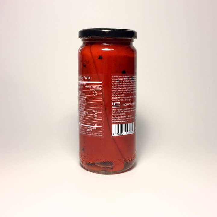 Hellenic Farms - Wholesale Pickled Vegetables - Hellenic Farms Greek Red Roasted Peppers1
