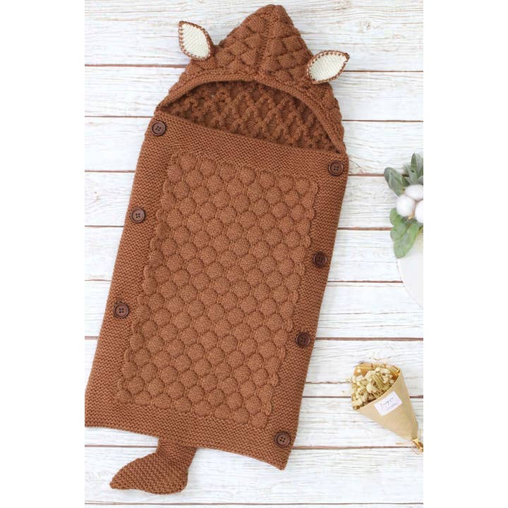 Annie & Charles – Engroshandel Sovepose - Baby – Annie & Charles® strikket sovepose til baby11