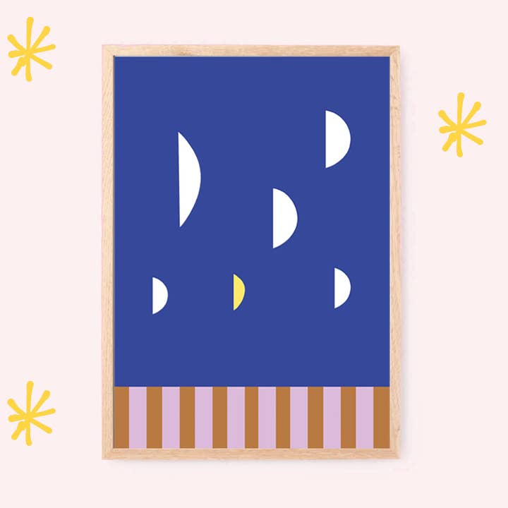 Starry Sky Poster for wholesale by Ines Keck | Studio Keck