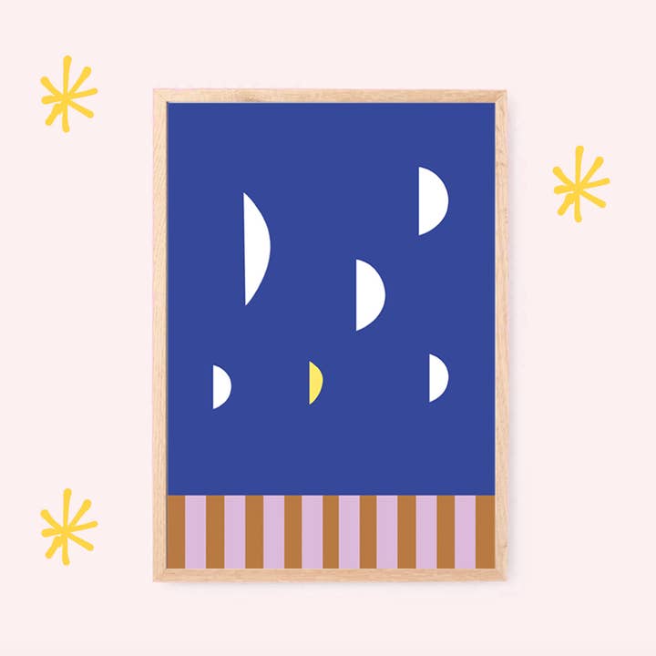 Starry Sky Poster for wholesale by Ines Keck | Studio Keck