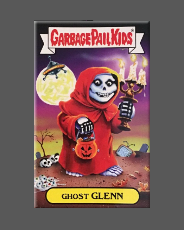 Ba Ba Buttons - Wholesale Magnet - GARBAGE PAIL KIDS, Ghost Glen, Magnet, Button, Misfits, Punk0