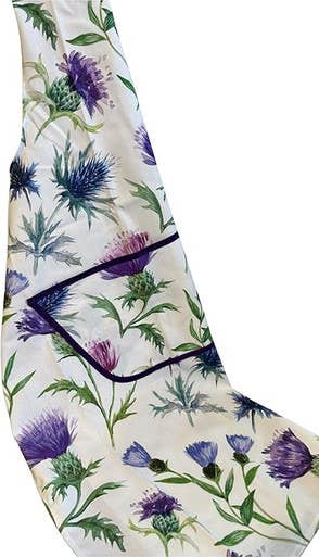 Dublin Gift Company - Wholesale Apron - Samuel Lamont Scotish Thistles Cotton Apron2