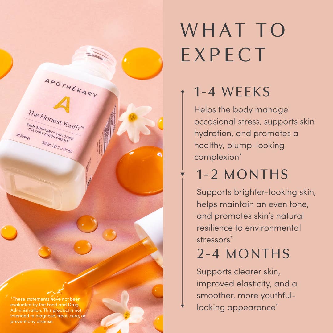 Apothékary - Wholesale Oral Supplement/Vitamin - The Honest Youth™ for skin & anti-aging collagen drops3