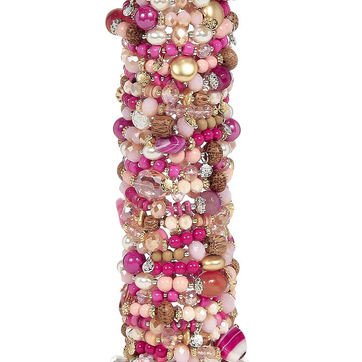 K-Stax Assortment Bracelets - 32 Pieces With Display Tower for wholesale by Kaleidoscope Accessories