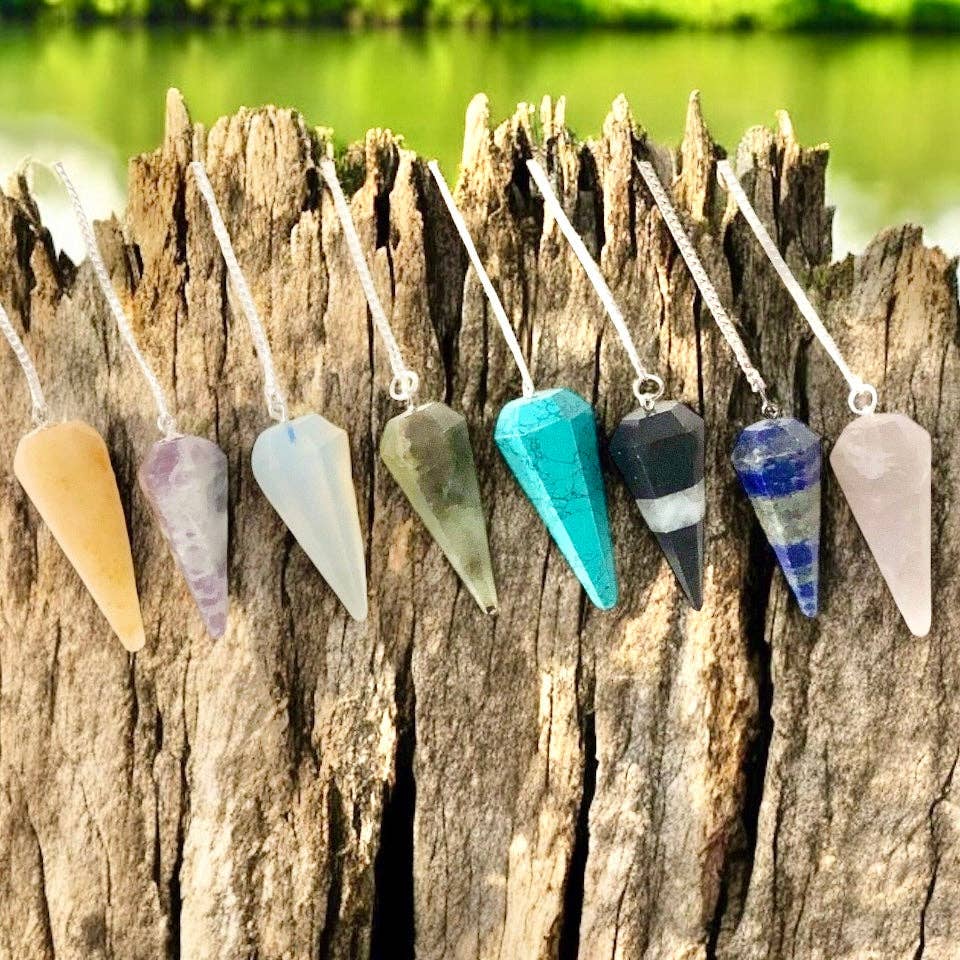 Mindful Intentions® - Wholesale Meditation Supplies - Smoky Quartz Pendulum with Pendulum Board & Instructions6