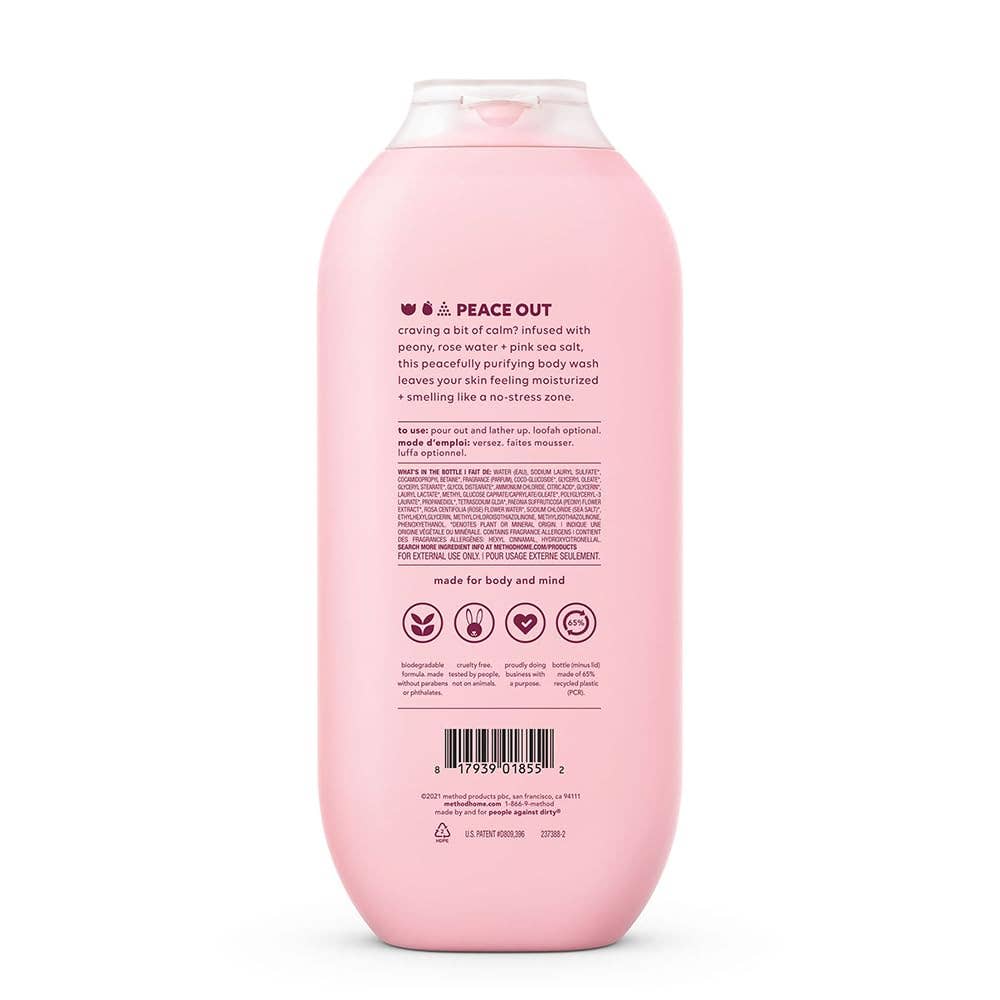 First Choice Buying – wholesale Duschtvål – Method Body paraben- och ftalatfri kroppstvål, Pure Peace, 532 ml1