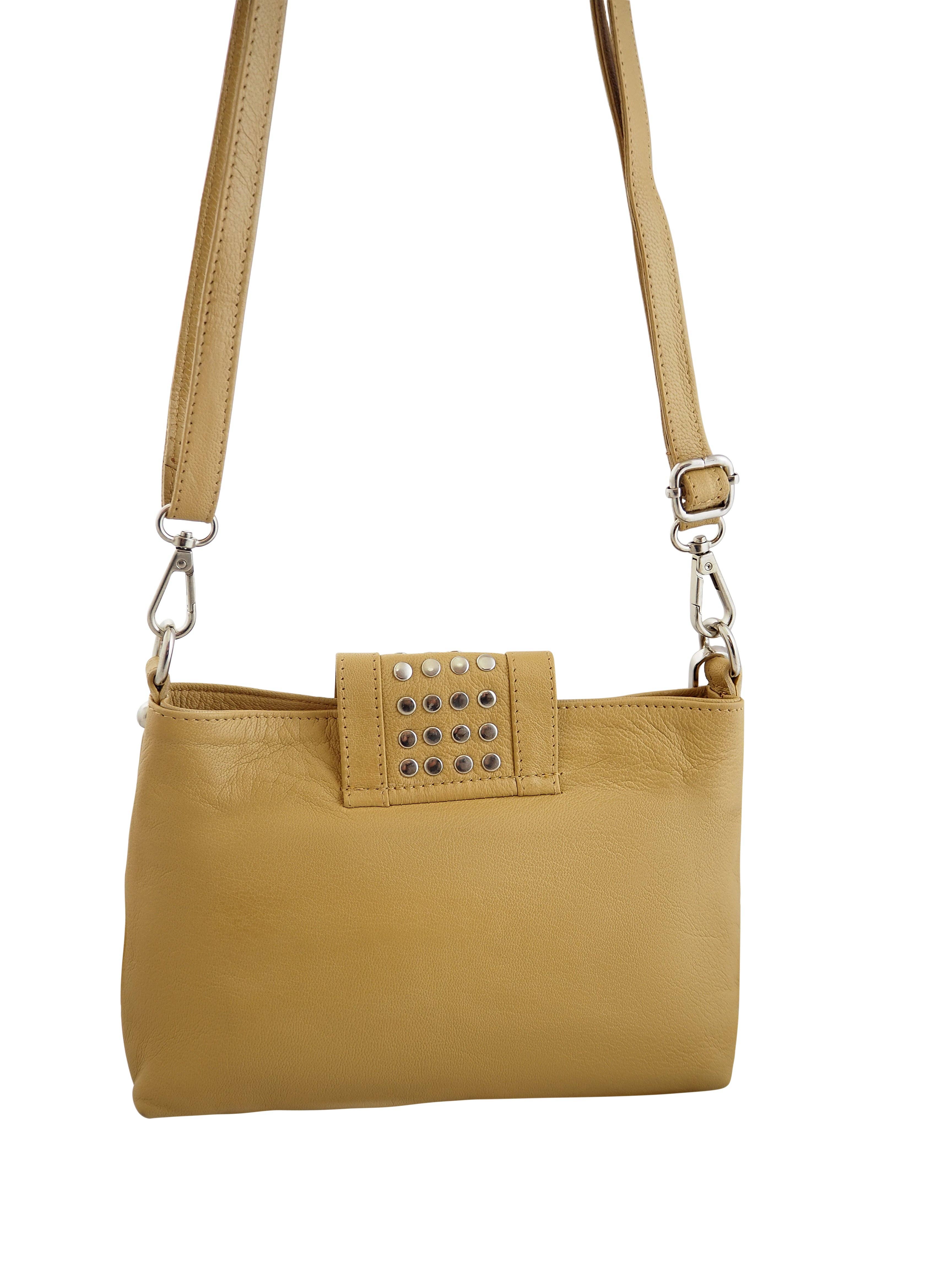 Cadelle Leather - Wholesale Crossbody Bag - Women's - Gigi Crossbody | Camel4