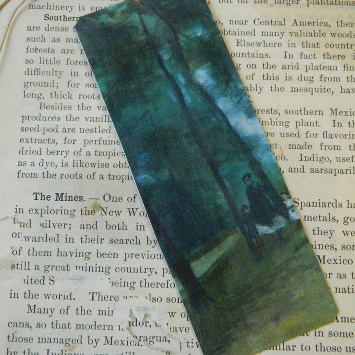 Marque-page Art Renoir Une promenade dans le bois pour la vente par Sarah Wood Studio