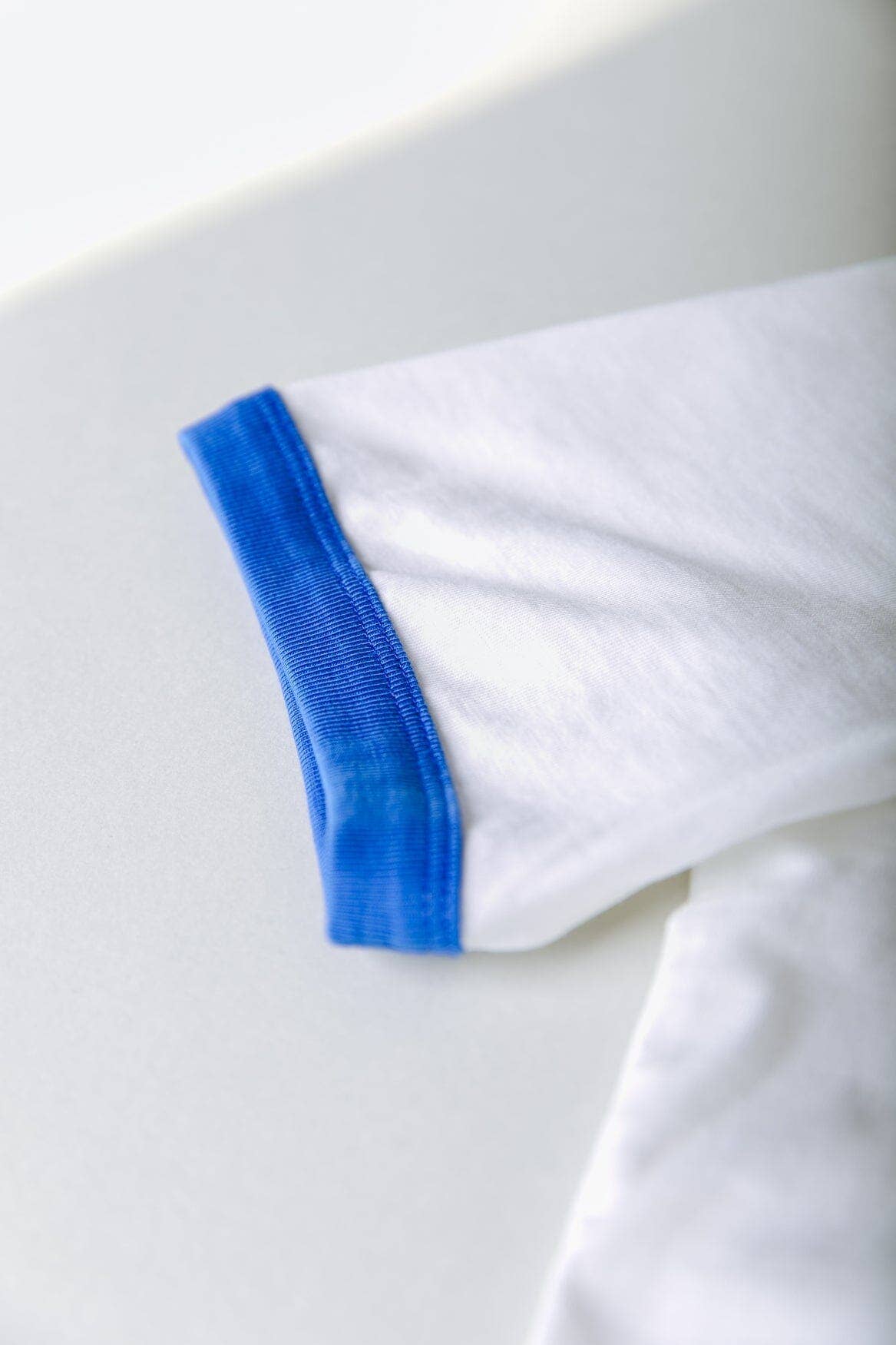 Sunny Days Ringer Boxy Tee | Standard white for wholesale on Faire2