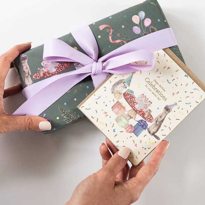 Bespoke Letterpress - Wholesale Birthday Card - Happy Birthday Celebrations2