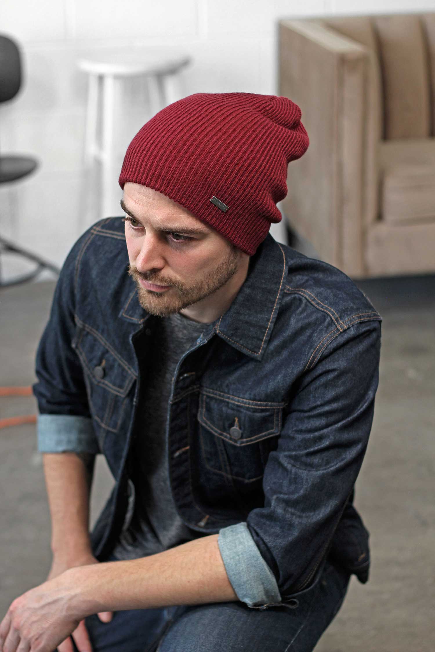 King & Fifth Supply Co – Gorro - Homem por atacado – Gorro masculino desleixado - The Forte32