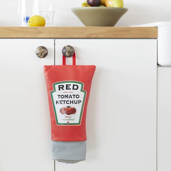 Balvi - Wholesale Ketchup - Plastic bag dispenser, ketchup, leatherette4