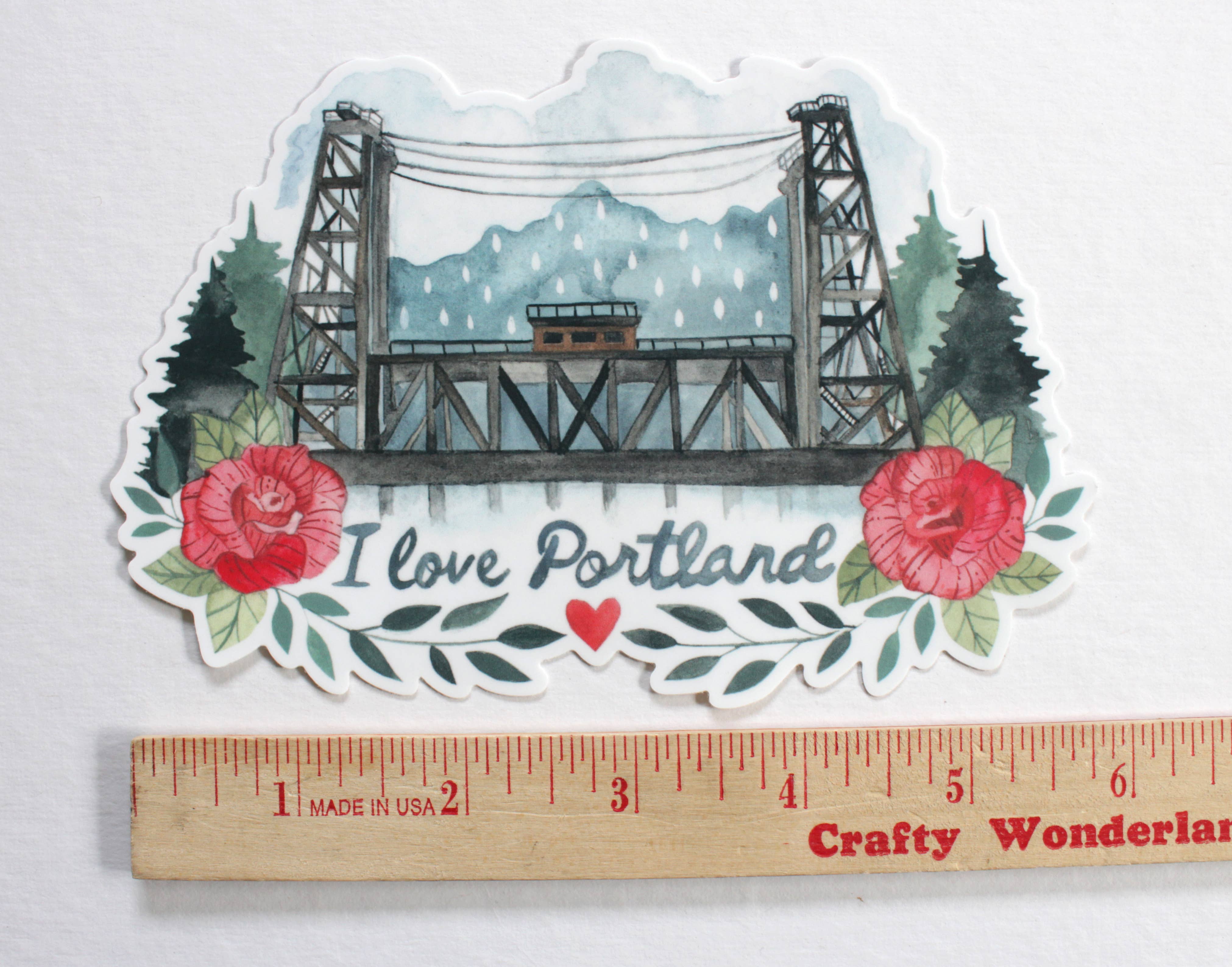 michele maule - Wholesale Sticker - Vinyl Sticker - I Love Portland4
