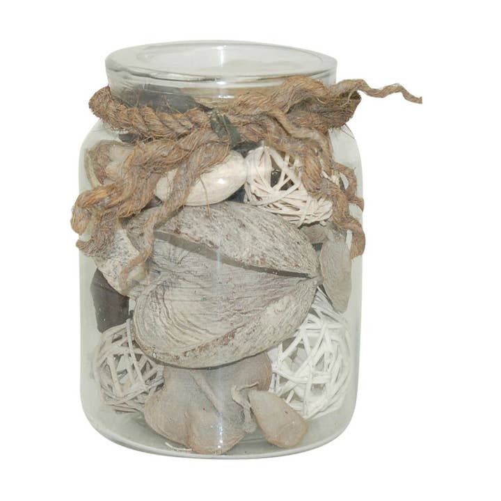 GLAZEN VAAS MIX BALLEN WIT voor wholesale door Aktual / Dekora Import S.A