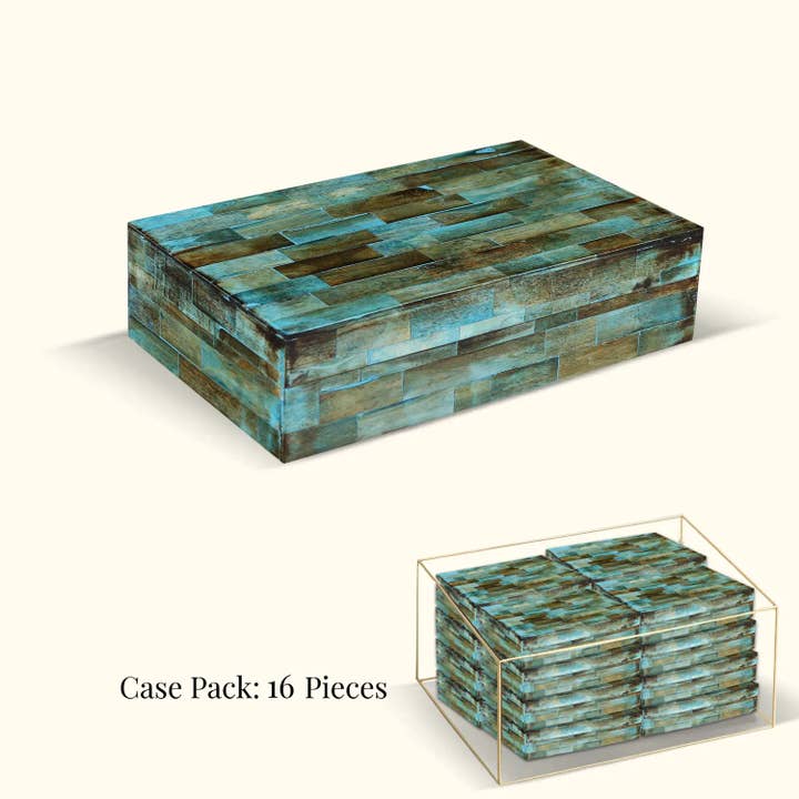 Decorative Box Verdegris, Pack of 16 and other Purchase Wholesale vergetures. Free Returns & Net 60 Terms on Faire trending on Faire.